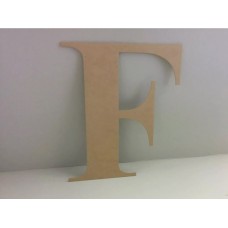 40cm mdf Letters F